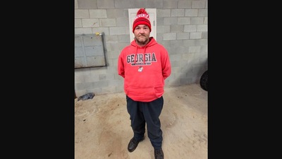 The image shows the fugitive who commented on a Facebook post by a police department. (Facebook/@Rockdale County Sheriff's Office)