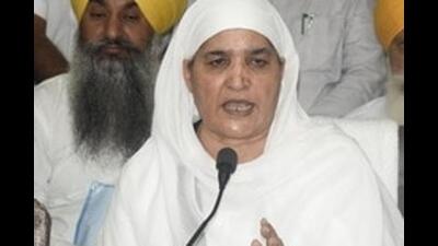 Kaur who was recently expelled by Shiromani Akali Dal, said that hate propaganda is being spread against the Sikhs in a well mannered design in the country on the social media. (HT file photo)