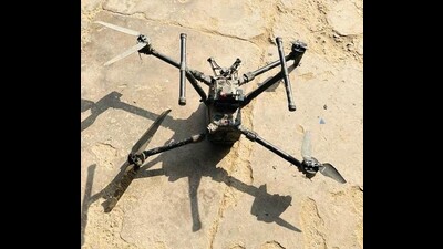 The first incident was reported around 11pm on Saturday near the border outpost (BoP) Kalia when a buzzing sound of a flying object was noticed, prompting the BSF personnel to open fire. (HT photo) The first incident was reported around 11pm on Saturday near the border outpost (BoP) Kalia when a buzzing sound of a flying object was noticed, prompting the BSF personnel to open fire. (HT photo)