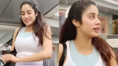 Janhvi Kapoor buys a new apartment in Mumbai. (Viral Bhayani) ((Viral Bhayani)) Janhvi Kapoor buys a new apartment in Mumbai. (Viral Bhayani) ((Viral Bhayani))