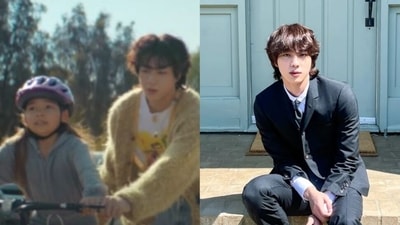BTS' eldest member Jin clocked his 30th birthday on Sunday. BTS' eldest member Jin clocked his 30th birthday on Sunday.