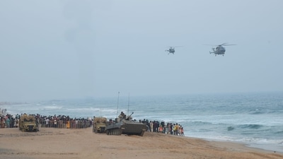 The Navy Day celebrations 2022 are slated to be held in Vishakhapatnam. (Photo credit-PIB) The Navy Day celebrations 2022 are slated to be held in Vishakhapatnam. (Photo credit-PIB)