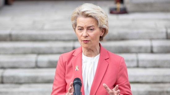 European Commission president Ursula von der Leyen (AFP)