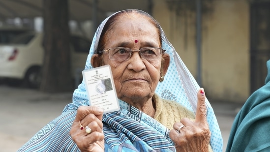 Polling began at 8 am and will continue till 5:30 pm. Votes will be counted on December 7.(PTI)