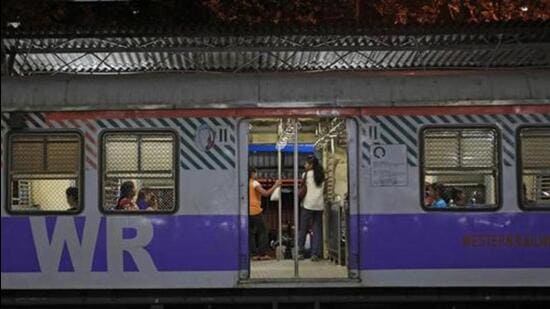 Ladies coach of Western Railway at 9.58 p.m. in Mumbai, India, on Saturday, June 9, 2012. (Photo by Vidya Subramanian) )