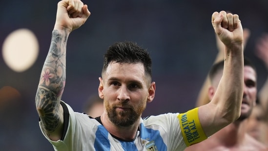 Argentina's Lionel Messi (AP)