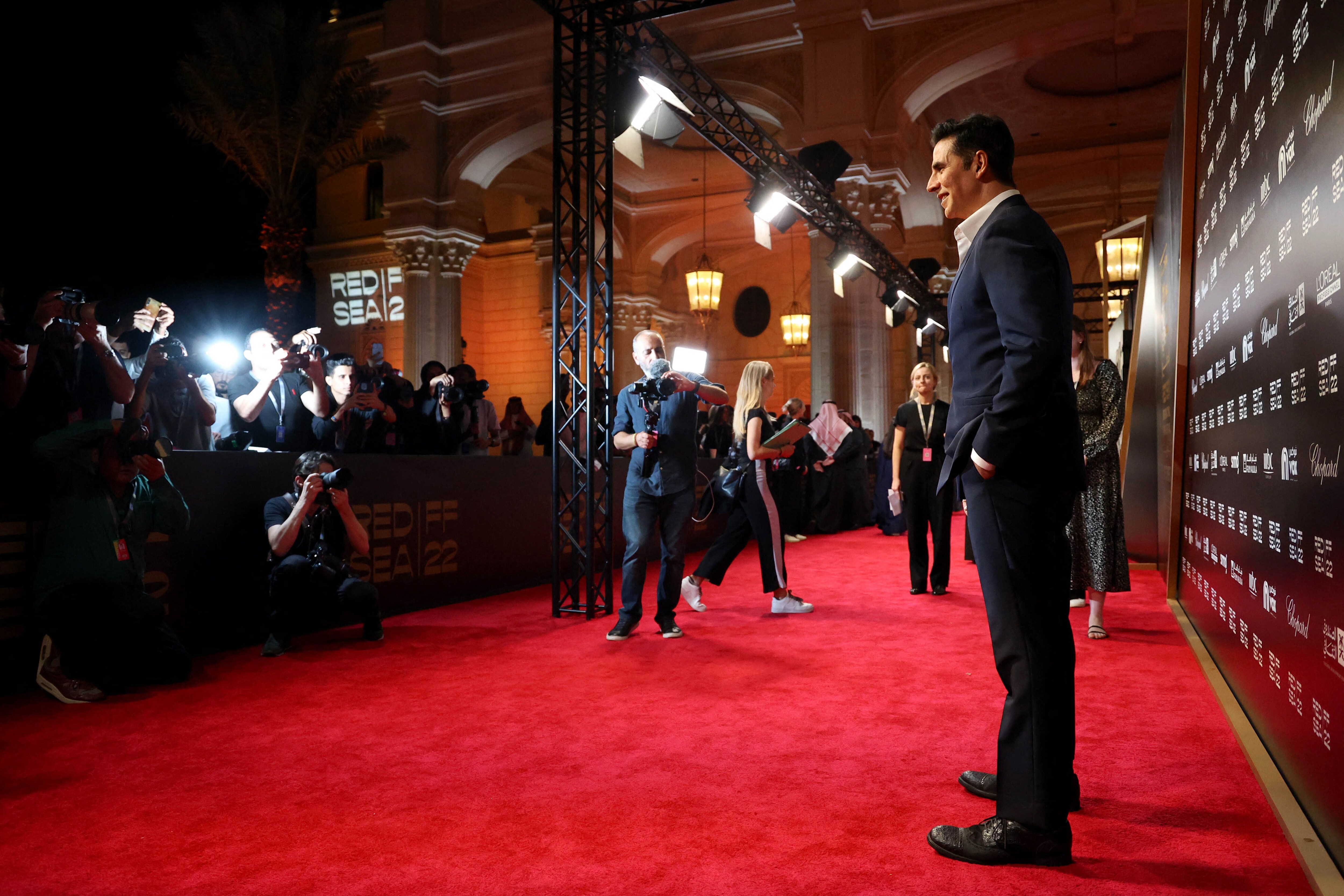 Akshay Kumar at the Red Sea Film Festival. (AFP) Akshay Kumar at the Red Sea Film Festival. (AFP)