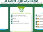 AP EAPCET 2022 counselling seat allotment result releasing tomorrow at eapcet-sche.aptonline.in