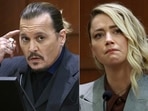 Johnny Depp-Amber Heard Trial: Actor Johnny Depp and actor Amber Heard during the trial.