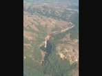 The image is taken from the waterfall video shared by Meghalaya CM Conrad Sangma.