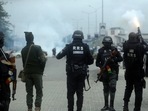 Last month, 15 people were killed and several others wounded in a series of bandit attacks on villages in neighbouring Kaduna state, say the authorities. (AP Photo/Sunday Alamba, File) Last month, 15 people were killed and several others wounded in a series of bandit attacks on villages in neighbouring Kaduna state, say the authorities. (AP Photo/Sunday Alamba, File)