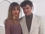 Robert Pattinson with Suki Waterhouse at the Dior Men Fall 2023 show in Giza, Egypt. Robert Pattinson with Suki Waterhouse at the Dior Men Fall 2023 show in Giza, Egypt.