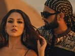 Shehnaaz Gill and MC Square in Ghani Syaani song. Shehnaaz Gill and MC Square in Ghani Syaani song.