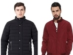 Jackets for men come in flattering styles.