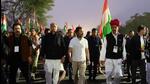 Rahul Gandhi-led Bharat Jodo Yatra entered Rajasthan on Sunday (Twitter Photo) Rahul Gandhi-led Bharat Jodo Yatra entered Rajasthan on Sunday (Twitter Photo)