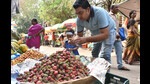 Strawberry has started to arrive in Pune market after delay occur due to unseasonal rains during October in Mahableshwar. (HT photo) Strawberry has started to arrive in Pune market after delay occur due to unseasonal rains during October in Mahableshwar. (HT photo)