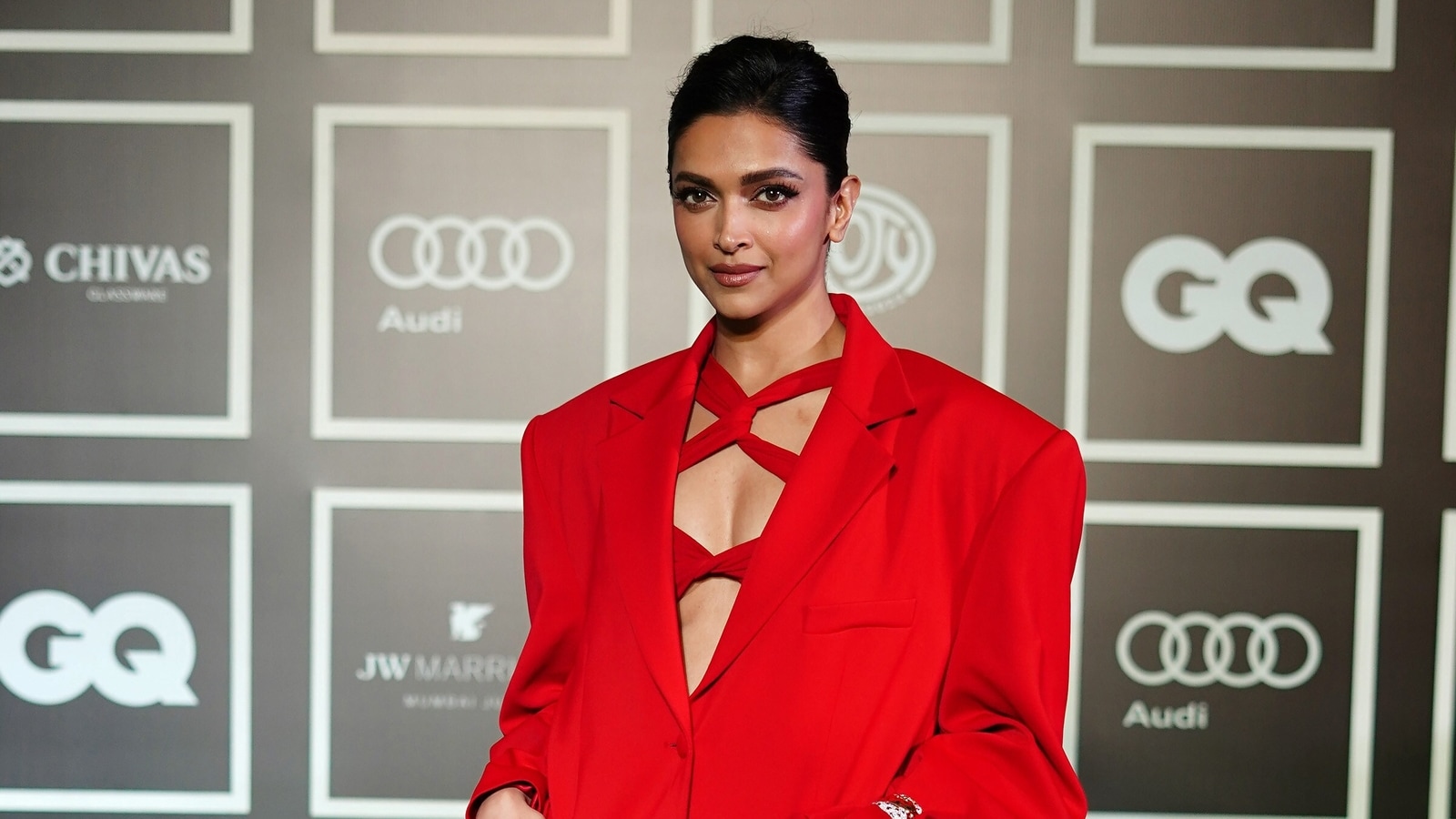 Deepika Padukone Dons Louis Vuitton to Unveil Trophy at World Cup