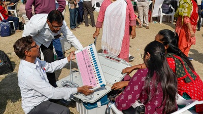 Exit Poll 2022: The prediction will keep coming in after the conclusion of the voting on Monday. (PTI) Exit Poll 2022: The prediction will keep coming in after the conclusion of the voting on Monday. (PTI)