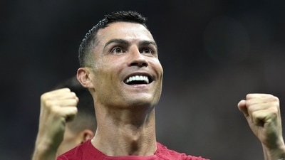 Cristiano Ronaldo during the ongoing FIFA World Cup 2022. (AP)