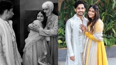 Vikram Bhatt's daughter Krishna Bhatt got engaged to Vedant Sarda. Vikram Bhatt's daughter Krishna Bhatt got engaged to Vedant Sarda.
