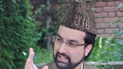 All Parties Hurriyat Conference chairman Mirwaiz Umar Farooq was put under detention on August 4, 2019, just before the revocation of the special status of J&K. (Twitter/@MirwaizKashmir)