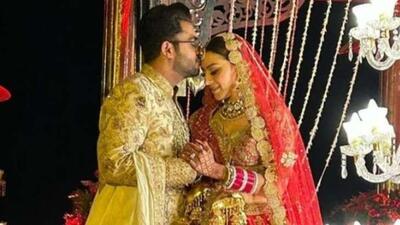 Actor Hansika Motwani married her long-time beau Sohael Kathuriya on December 4. Actor Hansika Motwani married her long-time beau Sohael Kathuriya on December 4.