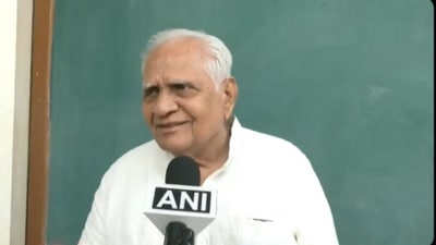 Prime Minister Narendra Modi's brother Somabhai Modi. (ANI)