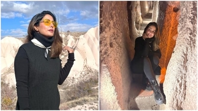 Earlier, Hina had shared a glimpse from another day in Cappadocia. She captioned the post, "Cappadocia, there is a reason why this place is on everyone's bucket list...you have to visit this place to experience its uniqueness." (Instagram) Earlier, Hina had shared a glimpse from another day in Cappadocia. She captioned the post, "Cappadocia, there is a reason why this place is on everyone's bucket list...you have to visit this place to experience its uniqueness." (Instagram)