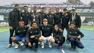 Gurgaon Sapphires were crowned champions of the fourth edition of the Pro Tennis League (Pro Tennis League) Gurgaon Sapphires were crowned champions of the fourth edition of the Pro Tennis League (Pro Tennis League)