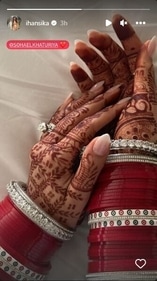 Though she didn't caption the post, Hansika tagged Sohael and added a red heart emoji.