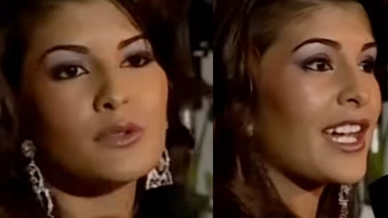 Jacqueline Fernandez spoke during the Miss Sri Lanka beauty pageant in a 2006 video.