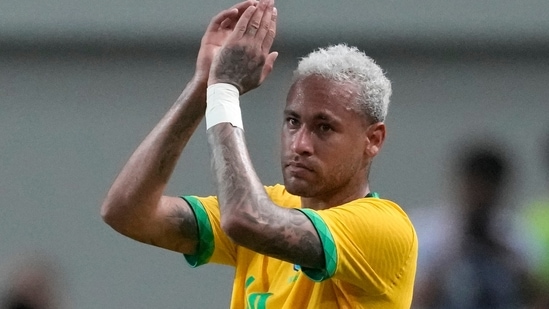 Brazil's forward Neymar (AP)