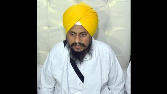 It is sad that such incidents are not stopping. Whenever such incidents happen, the Sikh sentiments get hurt: Giani Harpreet Singh . (HT file photo)