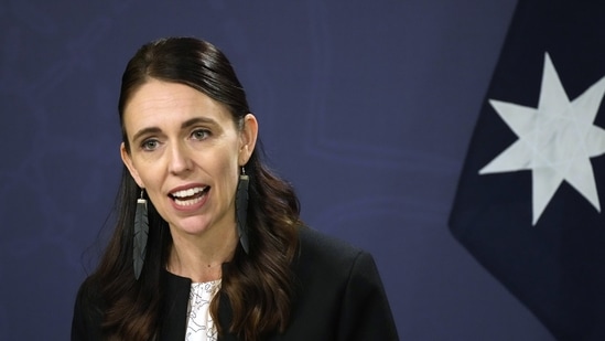 Covid In New Zealand: New Zealand Prime Minister Jacinda Ardern speaks during a press conference.(AP file)