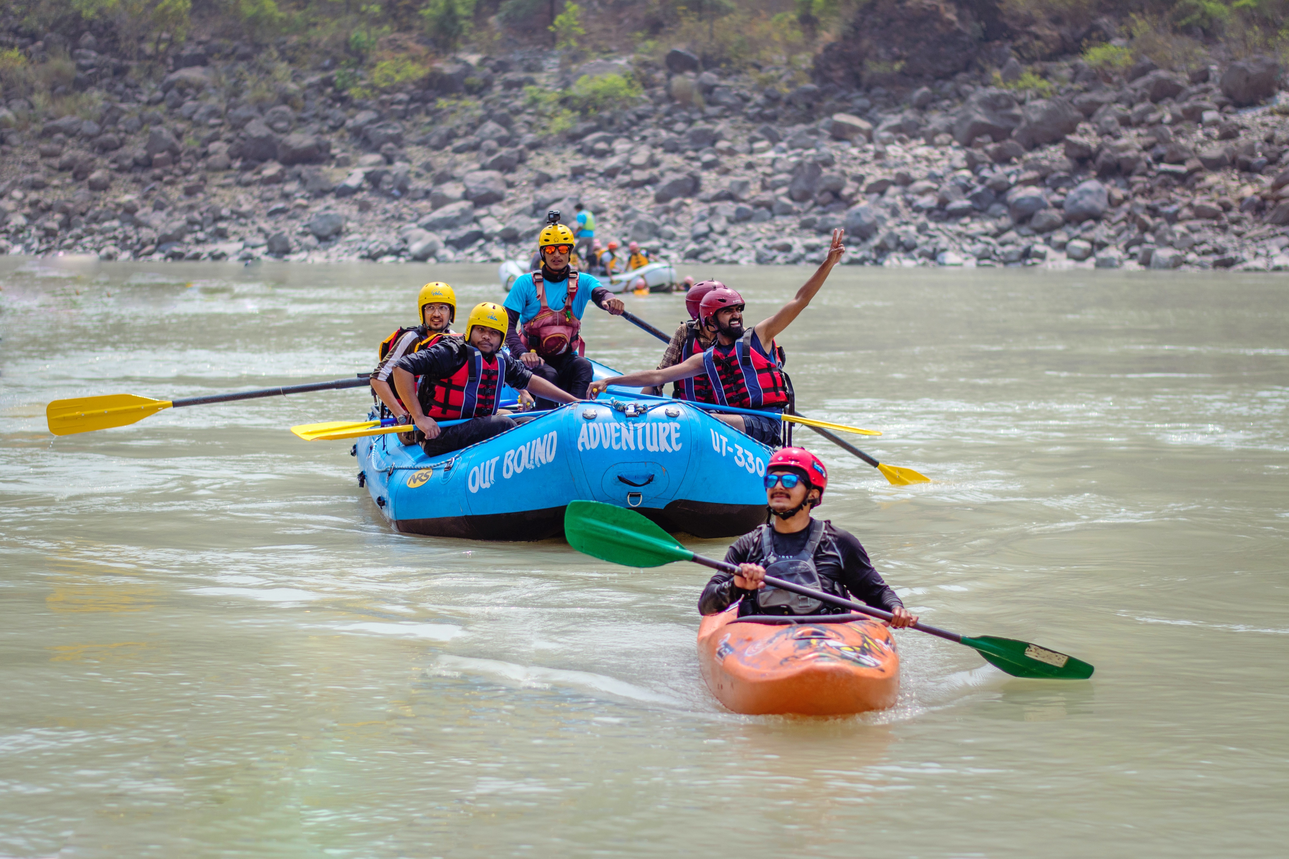 River rafting in Rishikesh. (Pexels) River rafting in Rishikesh. (Pexels)
