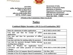 SSC CHSL notification 2022 released for tentatively 4500 vacancies at ssc.nic.in SSC CHSL notification 2022 released for tentatively 4500 vacancies at ssc.nic.in