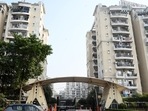 Emerald Court is the same society that won the much hyped case against the builders in the Supreme Court leading to the demolition of the 32-storey twin towers in August this year. (Photo by Sunil Ghosh/Hindustan Times) Emerald Court is the same society that won the much hyped case against the builders in the Supreme Court leading to the demolition of the 32-storey twin towers in August this year. (Photo by Sunil Ghosh/Hindustan Times)