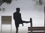 Although it might have felt like an early winter during the day in Delhi, that is not really the case at nights when minimum temperature is recorded. (Hindustan Times) Although it might have felt like an early winter during the day in Delhi, that is not really the case at nights when minimum temperature is recorded. (Hindustan Times)