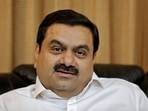 Billionaire Gautam Adani speaks during an interview with Reuters at his office in Ahmedabad.
