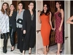 Malaika Arora, Kareena Kapoor, Janhvi Kapoor, Nora Fatehi, and others attend Manish Malhotra's birthday party. (HT Photo/Varinder Chawla) Malaika Arora, Kareena Kapoor, Janhvi Kapoor, Nora Fatehi, and others attend Manish Malhotra's birthday party. (HT Photo/Varinder Chawla)