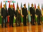 The first India-Central Asia meeting of NSAs, hosted by Indian NSA Ajit Doval. The first India-Central Asia meeting of NSAs, hosted by Indian NSA Ajit Doval.