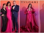 Priyanka Chopra wears season's hottest colour pink in bold gown for Bulgari event in Dubai. (Instagram) Priyanka Chopra wears season's hottest colour pink in bold gown for Bulgari event in Dubai. (Instagram)