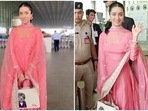 Shraddha Kapoor's blush pink anarkali is the perfect elegant look for your Roka ceremony. (Instagram) Shraddha Kapoor's blush pink anarkali is the perfect elegant look for your Roka ceremony. (Instagram)