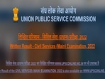 UPSC Civil Services Mains Result 2022 declared, here’s direct link to check UPSC Civil Services Mains Result 2022 declared, here’s direct link to check
