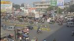 Intersection at the old bus stand where traffic often moves in the reverse direction, in Ghaziabad on Tuesday. (Sakib Ali/HT Photo) Intersection at the old bus stand where traffic often moves in the reverse direction, in Ghaziabad on Tuesday. (Sakib Ali/HT Photo)