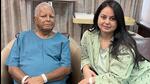 Rashtriya Janata Dal (RJD) chief Lalu Prasad Yadav and his daughter Rohini Acharya ahead of the transplant. (Twitter) Rashtriya Janata Dal (RJD) chief Lalu Prasad Yadav and his daughter Rohini Acharya ahead of the transplant. (Twitter)