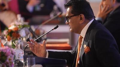 India’s G20 Sherpa Amitabh Kant said there are several things India has achieved that can benefit the world – in digital public infrastructure and the technological transformation. (Twitter/amitabhk87)