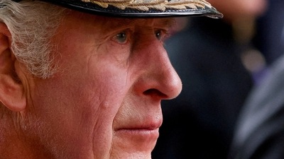 King Charles III: Britain's King Charles attends the state funeral and burial of Britain's Queen Elizabeth, in London, Britain. (Reuters)