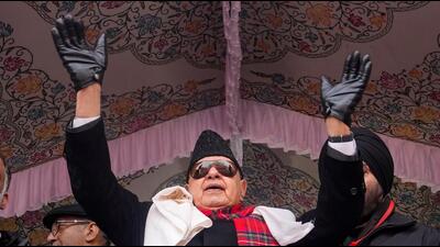 Farooq Abdullah had taken the reins of party in 1981 and remained the NC president for the longest time, barring the period between 2002 and 2009 when his son Omar Abdullah held the top post. (PTI file photo) Farooq Abdullah had taken the reins of party in 1981 and remained the NC president for the longest time, barring the period between 2002 and 2009 when his son Omar Abdullah held the top post. (PTI file photo)