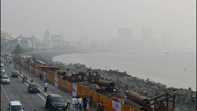 According to the System of Air Quality Forecasting and Research (SAFAR) network of monitoring stations, the AQI level between 200 and 300 is considered ‘poor’ and if it is in excess of 300 it is marked ‘very poor’. (HT PHOTO) According to the System of Air Quality Forecasting and Research (SAFAR) network of monitoring stations, the AQI level between 200 and 300 is considered ‘poor’ and if it is in excess of 300 it is marked ‘very poor’. (HT PHOTO)